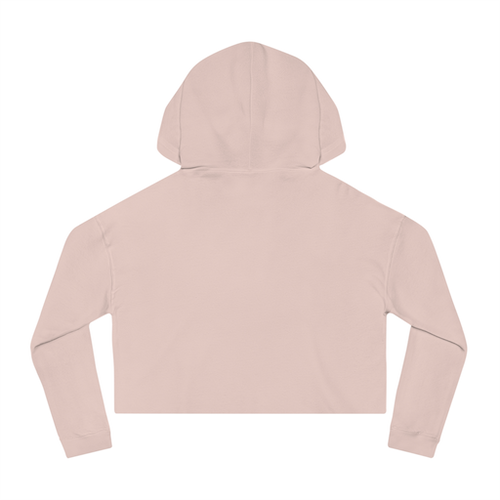 PARADISE WOMENS LIGHTWEIGHT HOODED PULLOVER CROP SWEATSHIRT