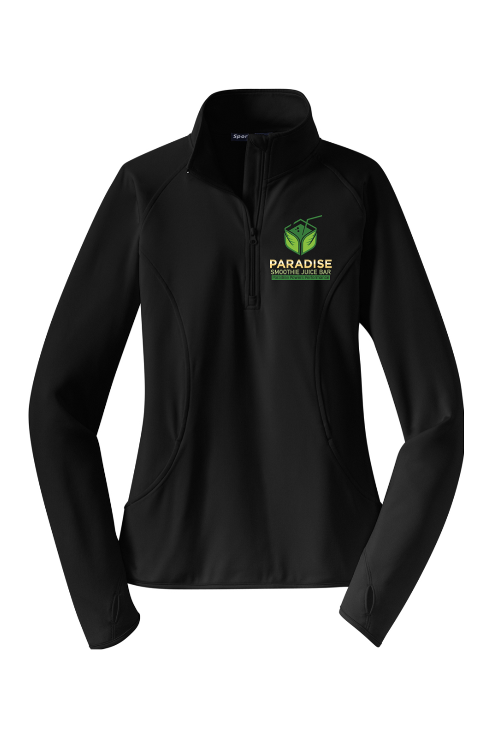 PSJB Ladies Sport-Wick Stretch 1/2-Zip Pullover