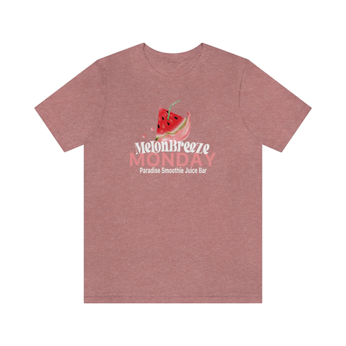 MELON BREEZE MONDAY UNISEX T-SHIRT